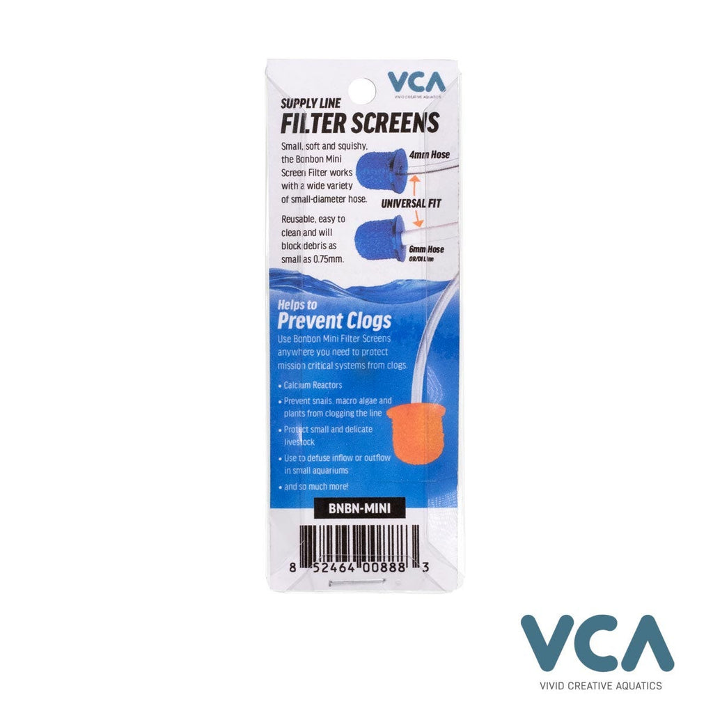VCA Bonbon Mini - Supply Line Filter Screens - 3 Pack