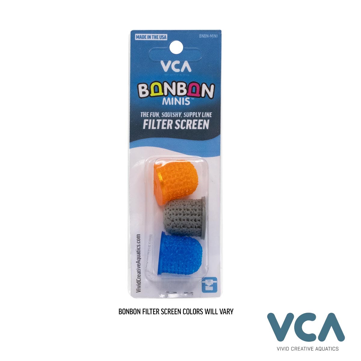 VCA Bonbon Mini - Supply Line Filter Screens - 3 Pack