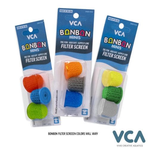 VCA Bonbon Mini - Supply Line Filter Screens - 3 Pack