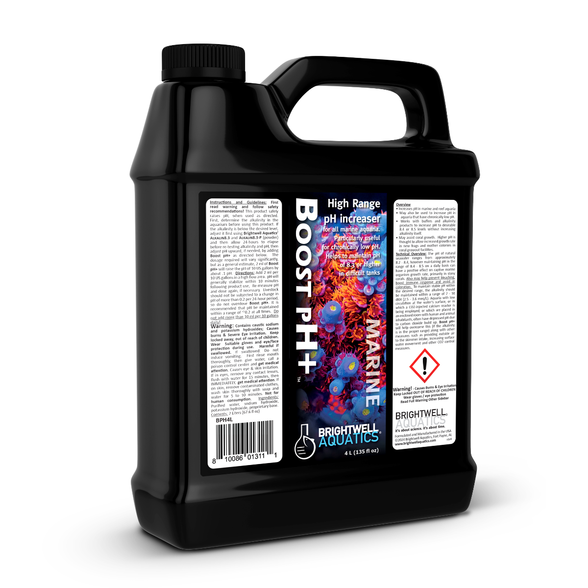 Boost pH+, Ph increaser for difficult aquariums 4 liters