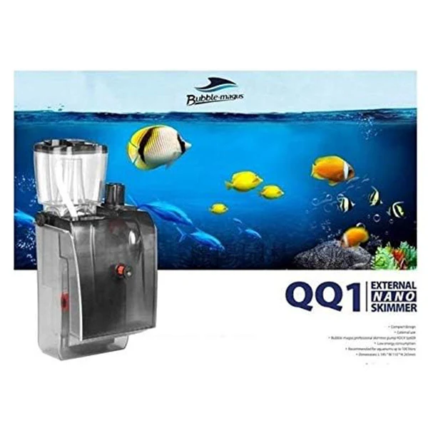 Bubble Magus Nano QQ1 HOB Protein Skimmer w/ SP600