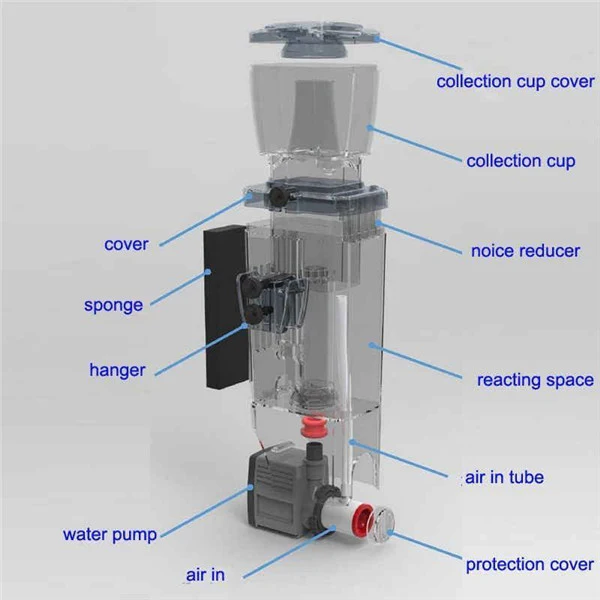Bubble Magus Nano QQ2 Protein Skimmer w/ SP600
