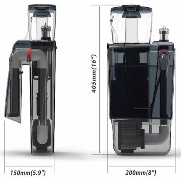 Bubble Magus Nano QQ3 HOB Protein Skimmer w/ SP1000