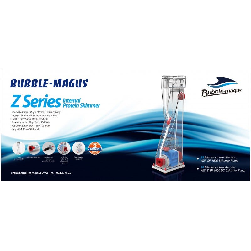 Bubble Magus Z-6 Protein Skimmer w/ DSP1000