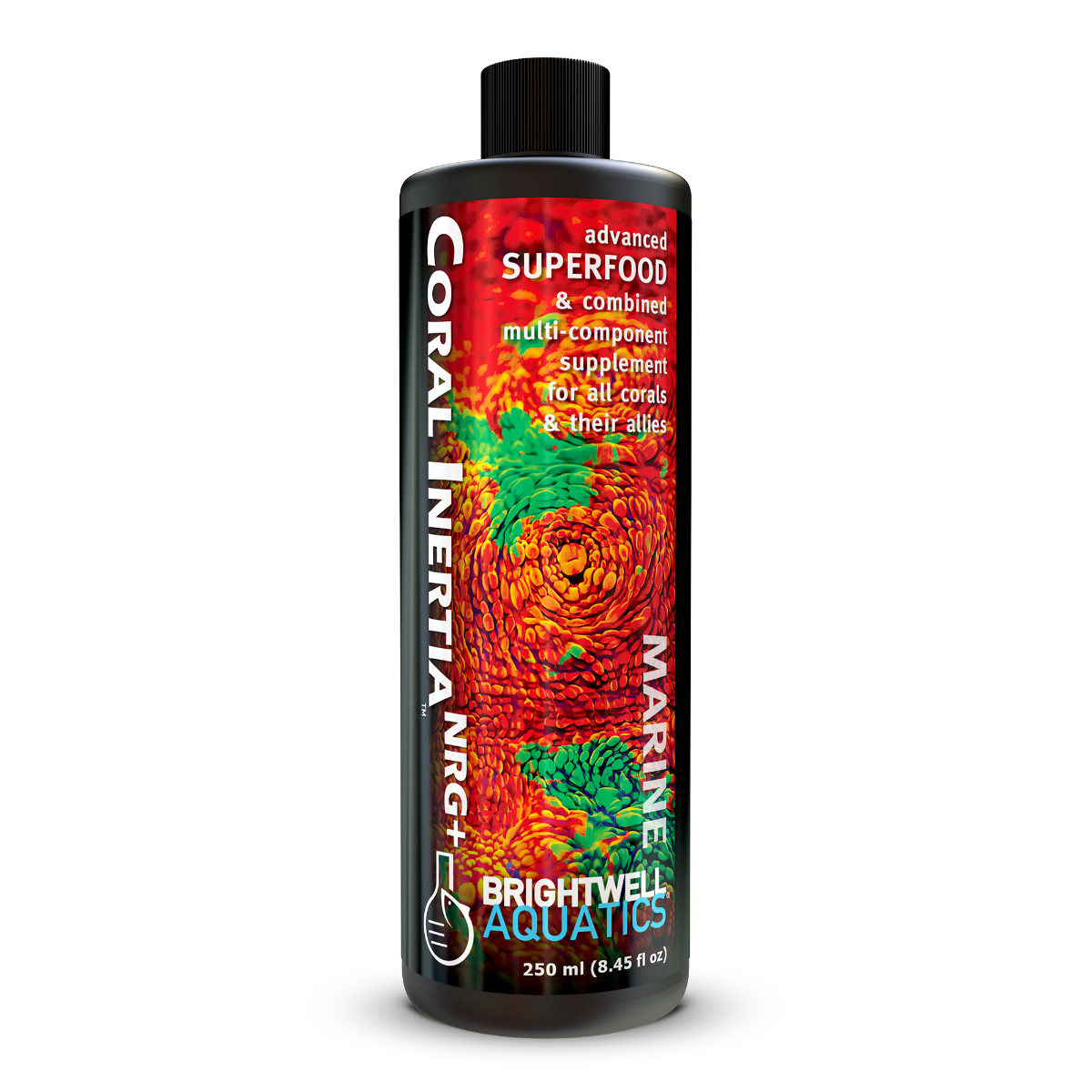 Brightwell Coral Inertia NRG+ - Advanced Coral Superfood - 250 ml / 8.5 fl. oz.