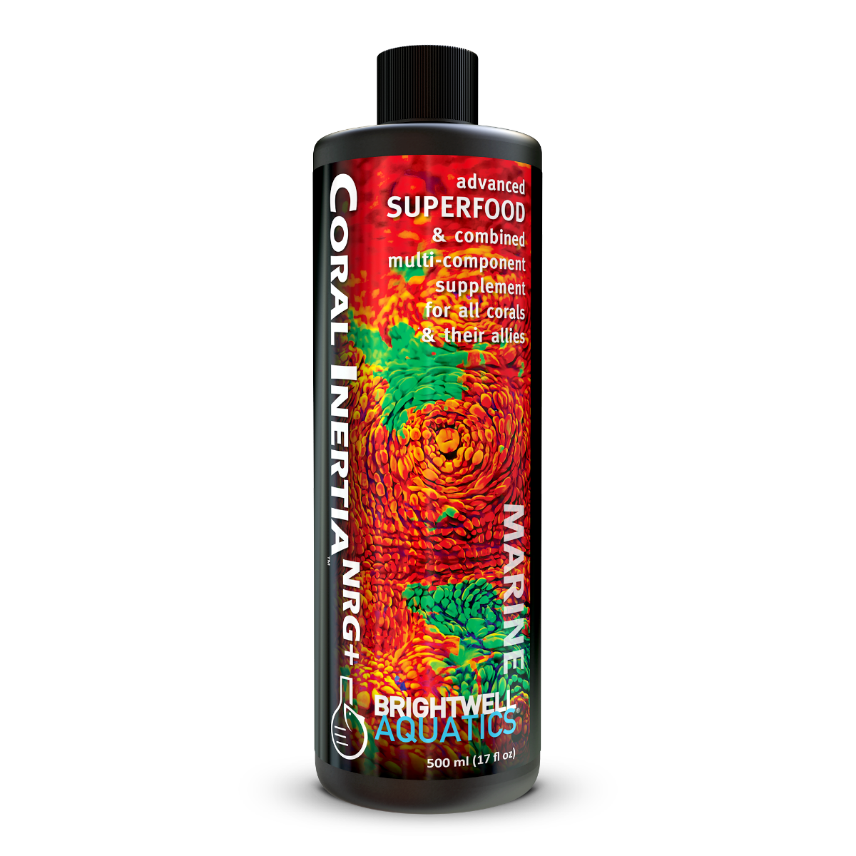 Brightwell Coral Inertia NRG+ - Advanced Coral Superfood - 500 ml / 17 fl. oz.