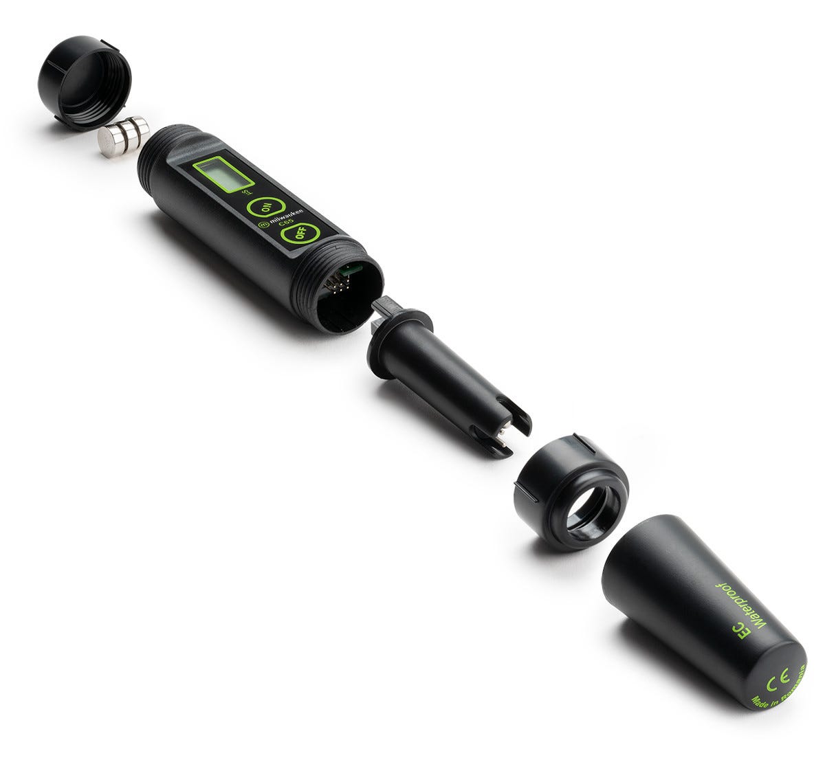 Milwaukee C65 Low Range Waterproof Conductivity Pen with ATC and Replaceable Electrode