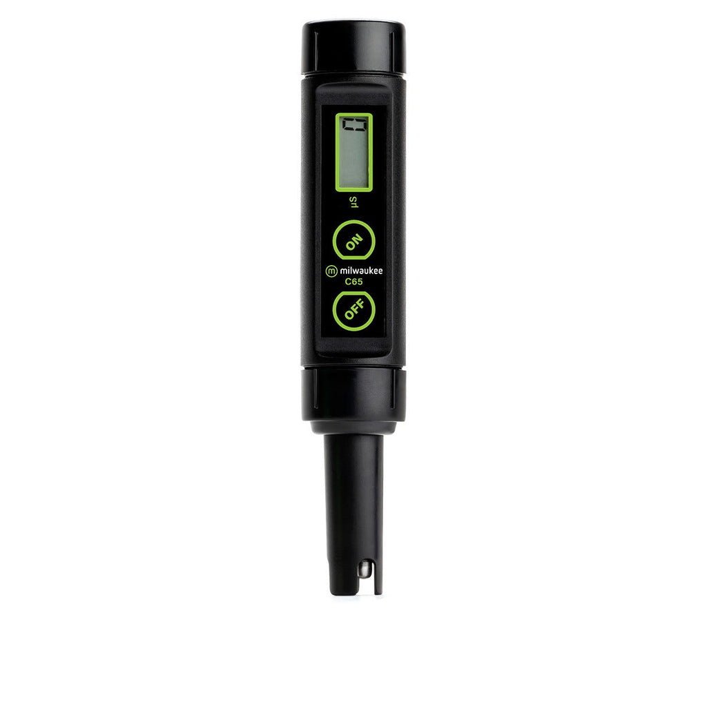 Milwaukee C65 Low Range Waterproof Conductivity Pen with ATC and Replaceable Electrode