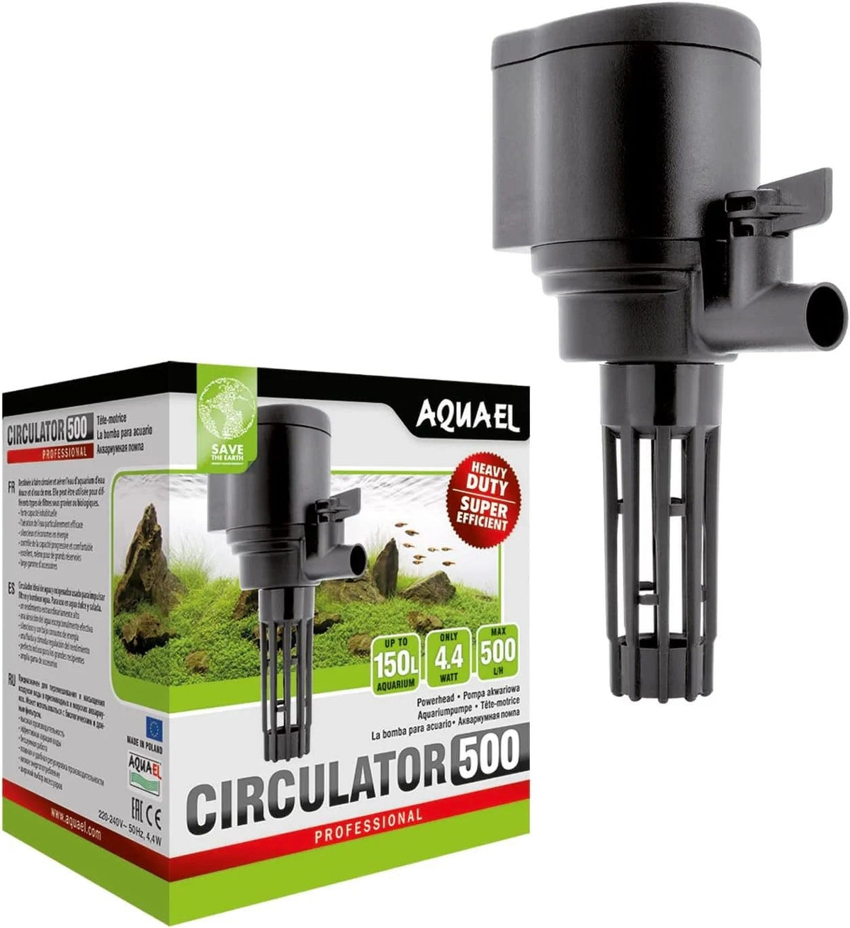 Aquael Circulator Pump 500 - 130 gph