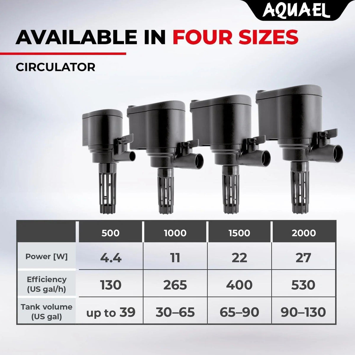 Aquael Circulator Pump 2000 - 530 gph