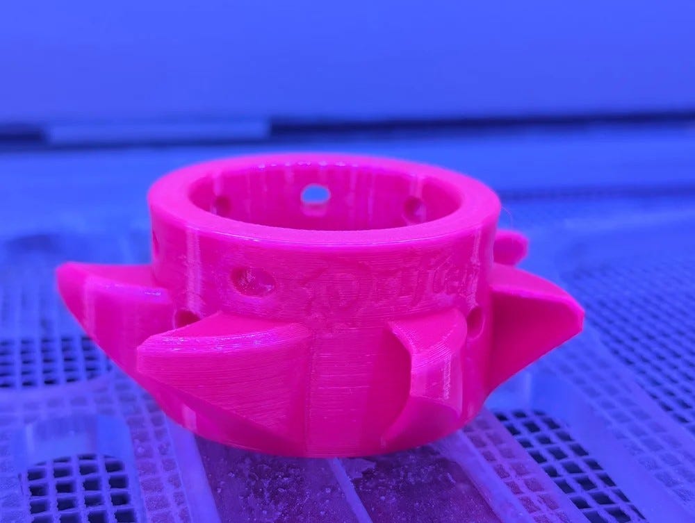 Drifter MINI Floating Fish Feeder - Coral Candy Pink
