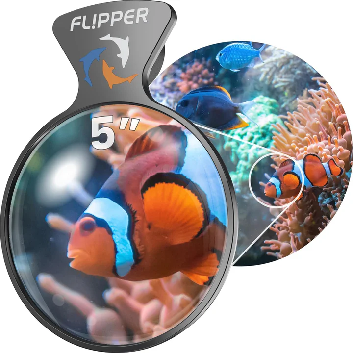 Flipper Deep See Magnetic Aquarium Viewer 5" MAX