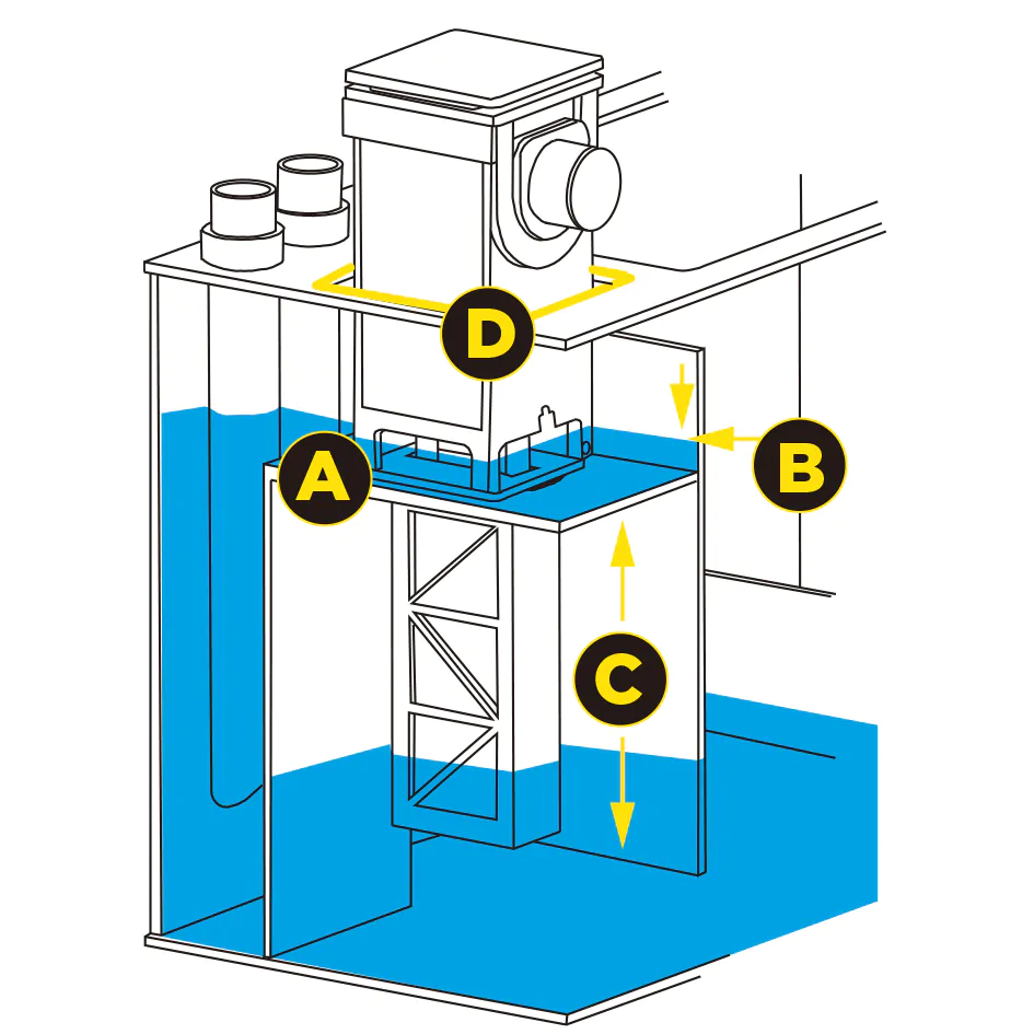 Klir 4" Automatic Drop-In Fleece Filter V2