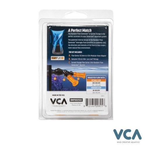 VCA Deskmate Flow Kit - 1/4" Dual RFG Flex-Series