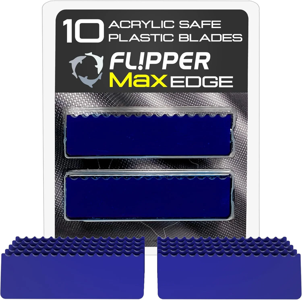 Flipper Edge STANDARD Acrylic Safe Plastic Blades - 10 Pack