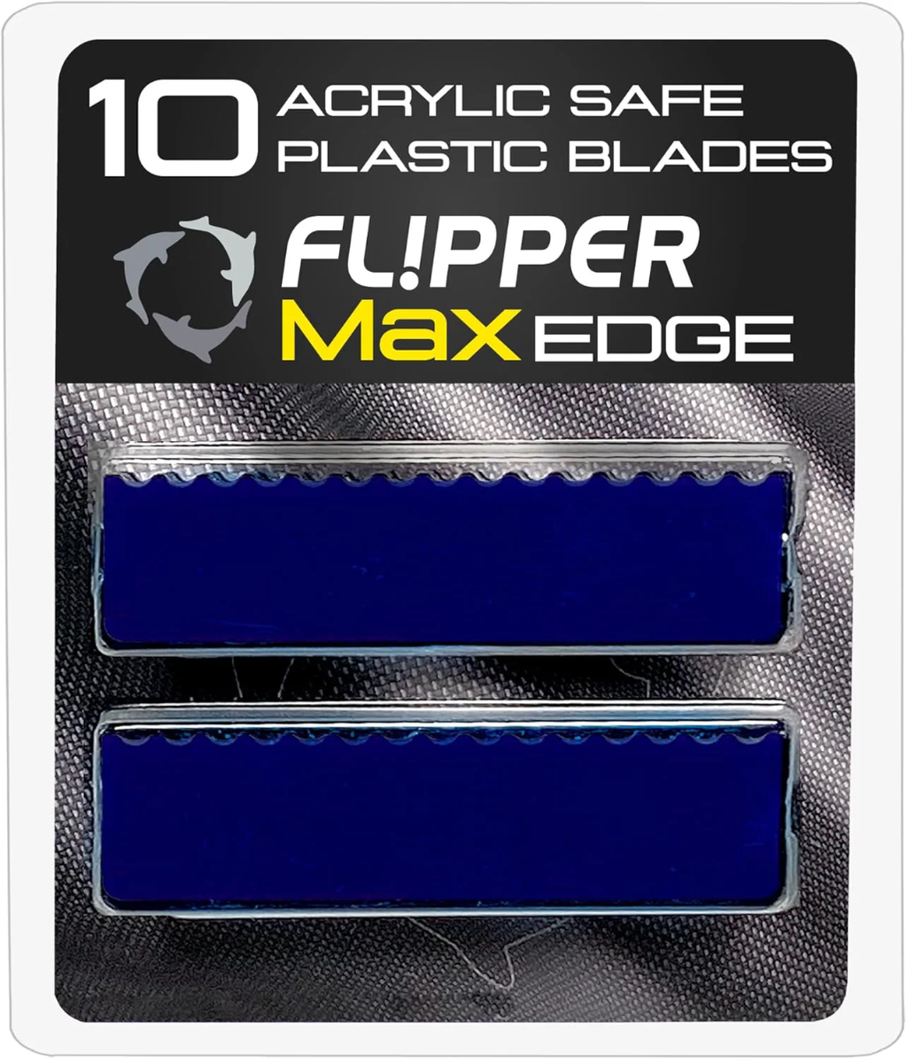 Flipper Edge STANDARD Acrylic Safe Plastic Blades - 10 Pack