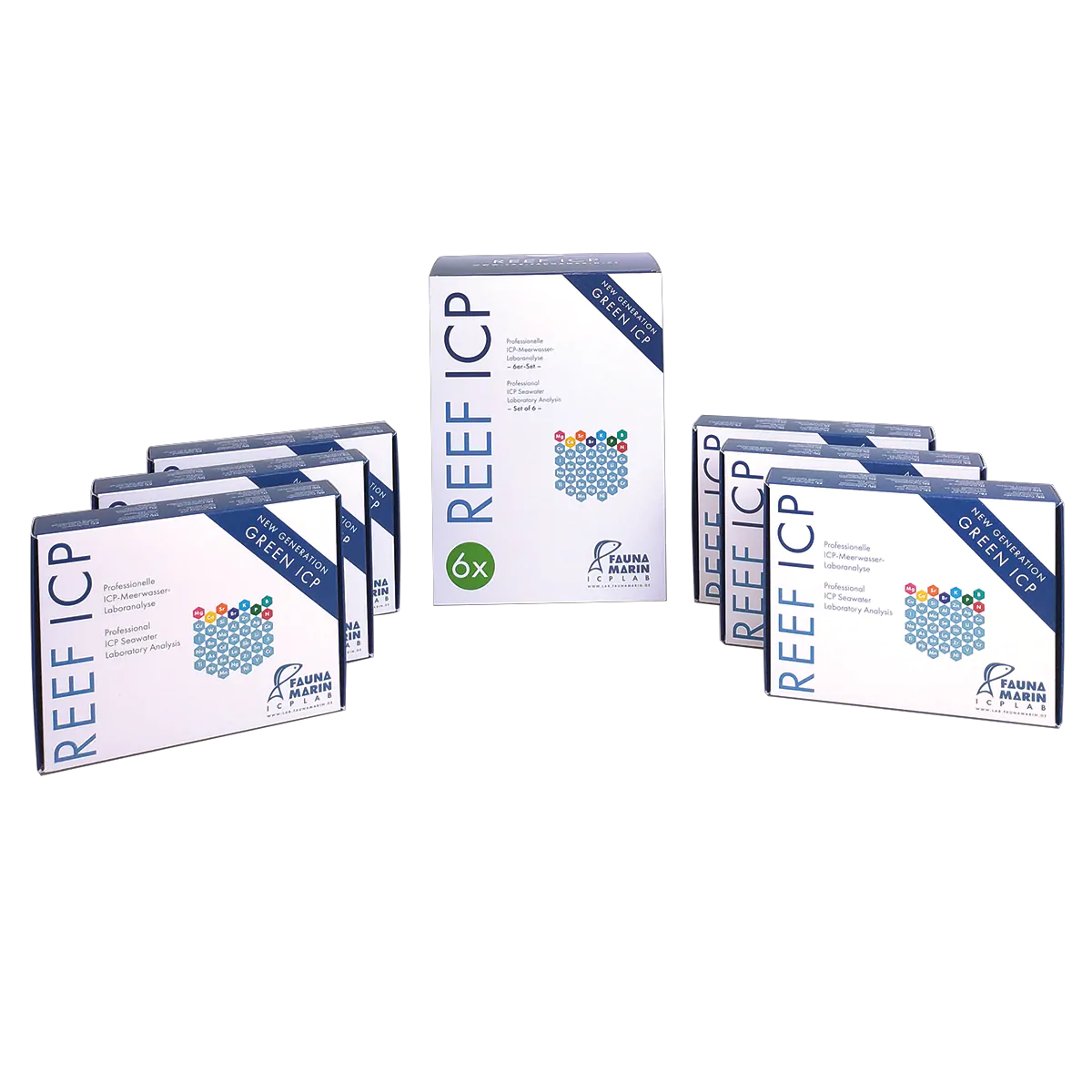 Fauna Marin Reef ICP Test Set (6 Pack)