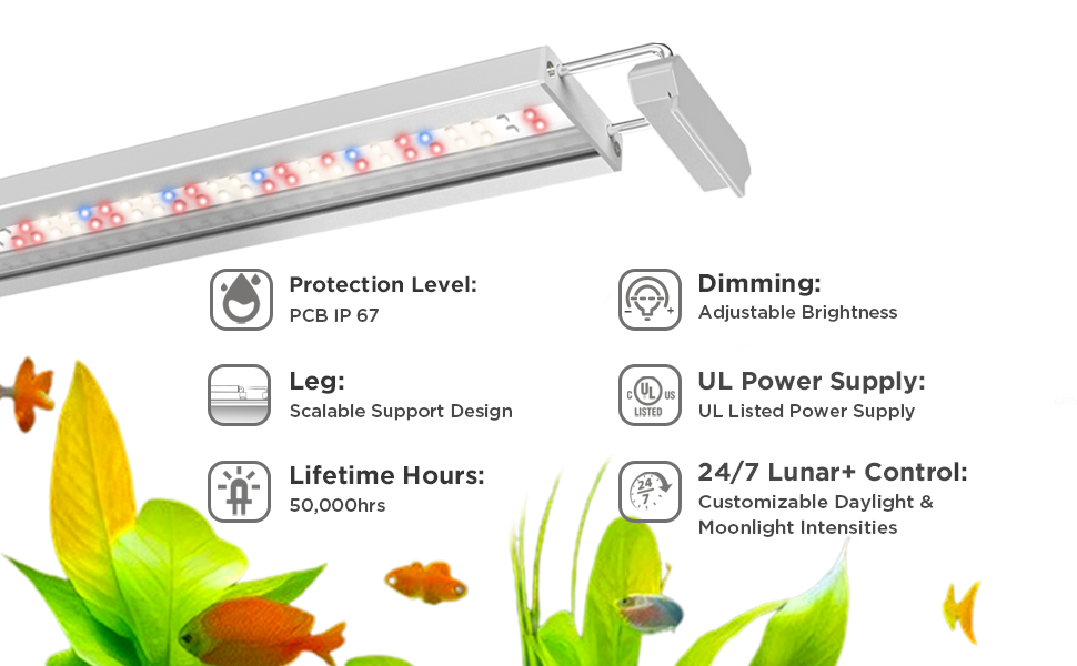 Finnex 12" Stingray 3.0 LED Light - 9w
