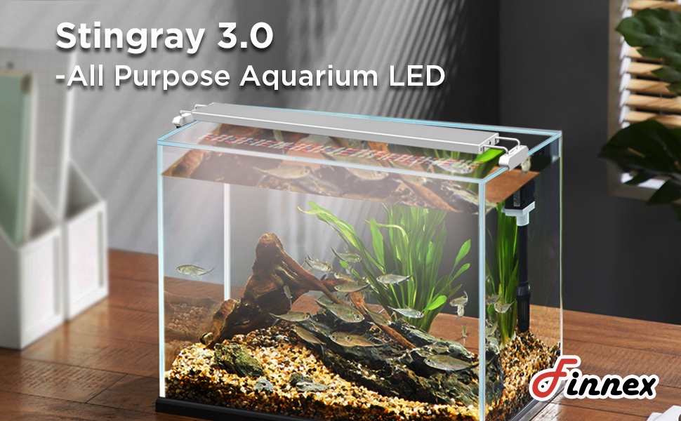 Finnex 30" Stingray 3.0 LED Light - 22w