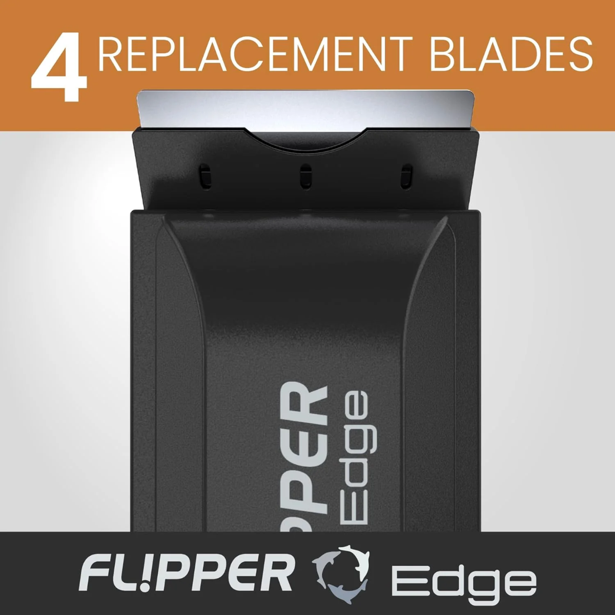 Flipper Edge STANDARD Stainless Steel Replacement Blades - 4 Pack