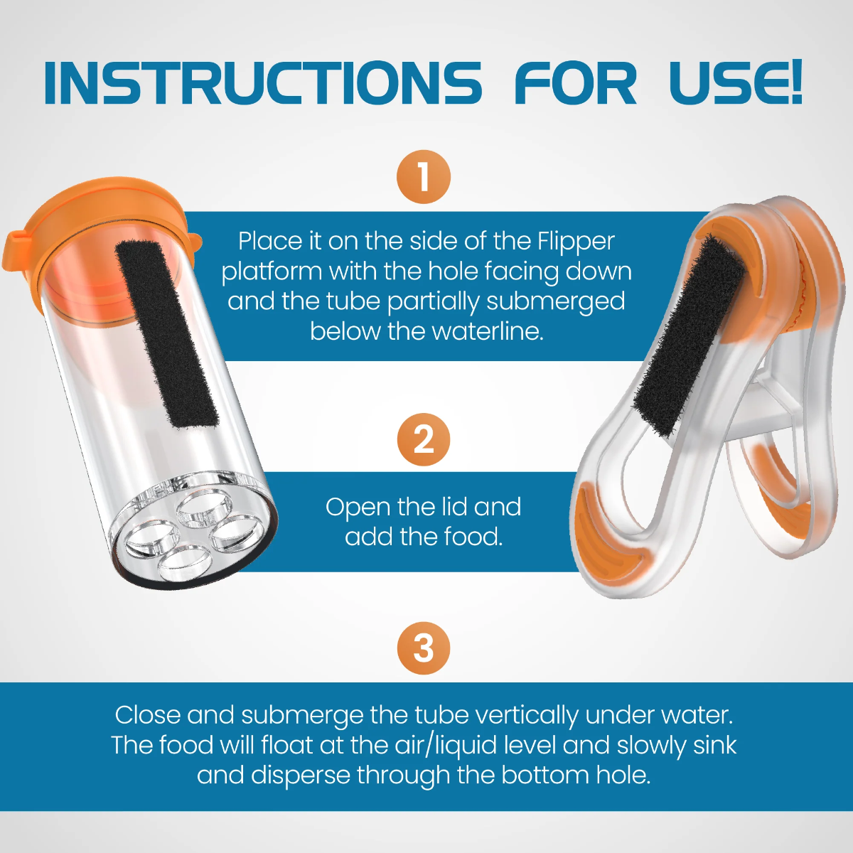 Flipper Feed Feeding Kit