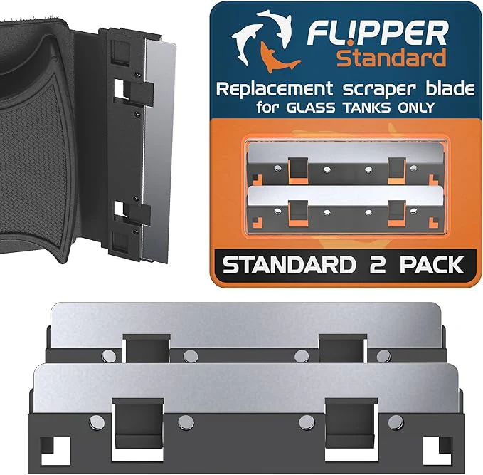Flipper Float STANDARD - Stainless Steel Replacement Blades - 2 Pack