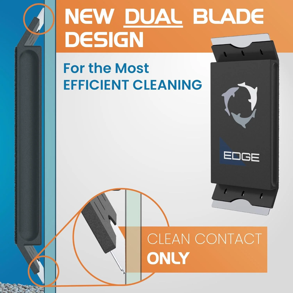 Flipper Edge Floating Magnetic Algae Cleaner STANDARD