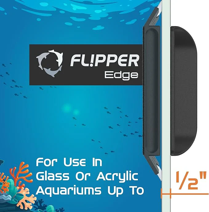 Flipper Edge Floating Magnetic Algae Cleaner STANDARD