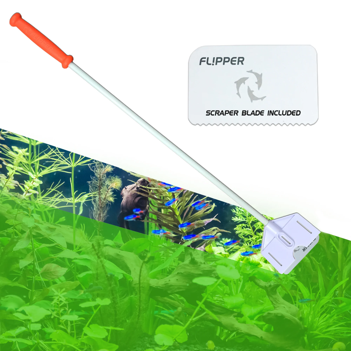 Flipper Platinum Hand Scraper 28"