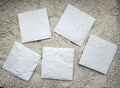 Ceramic White 3" Frag Tiles - 10 Pack