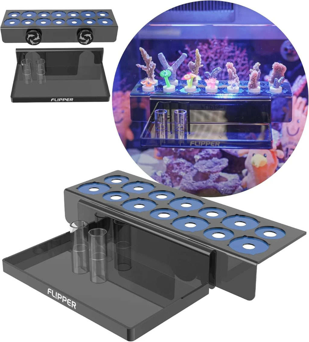 Flipper Magnetic Frag Station - Blue - hold 14 plugs