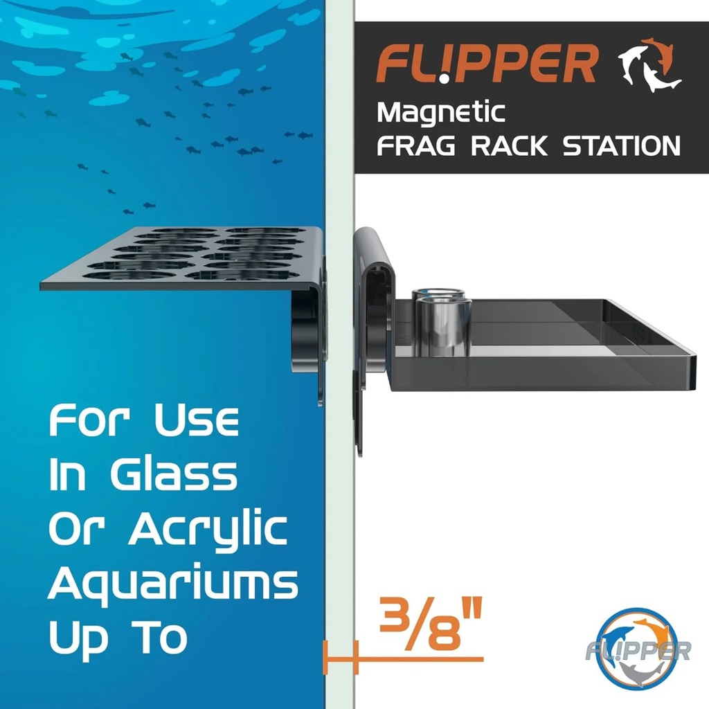 Flipper Magnetic Frag Station - Blue - hold 14 plugs