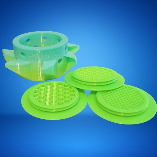Drifter PRO Floating Fish Feeder - Seafoam Green