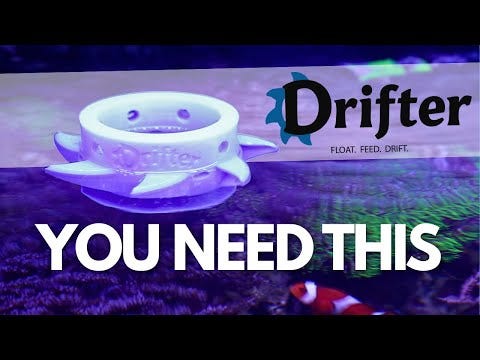 Drifter PRO Floating Fish Feeder - Blue