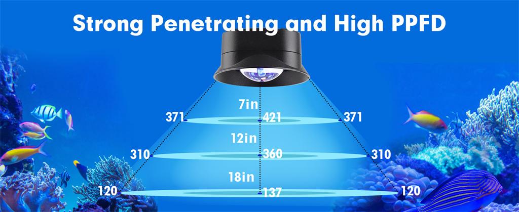 Hygger Eyeball Aluminum Alloy Reef Light