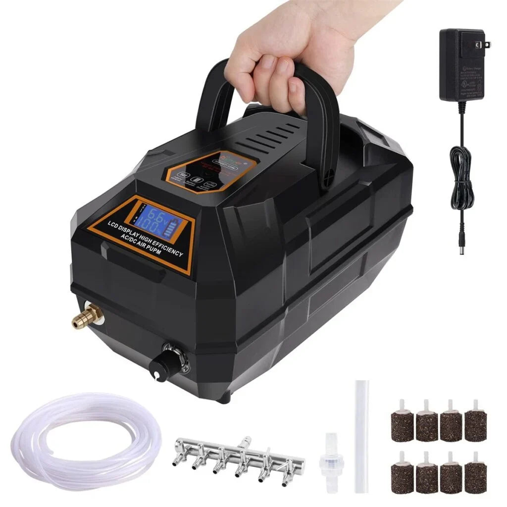 Hygger Breeding Rechargeable Aquarium Air Pump