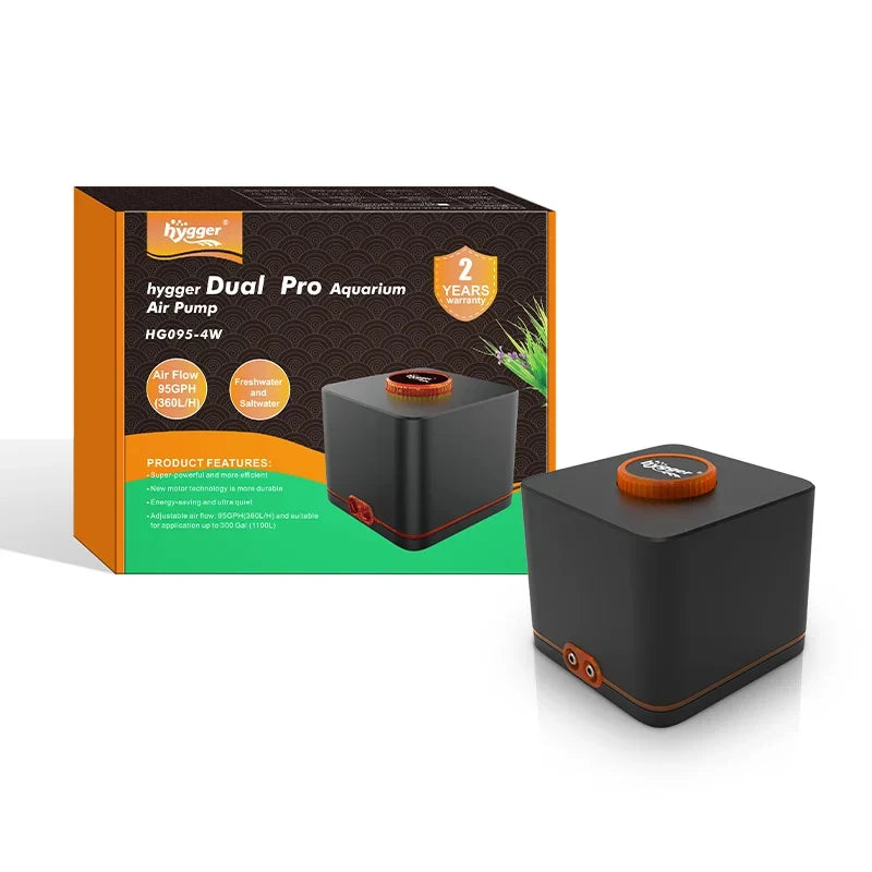 Hygger Dual Pro Aquarium Air Pump