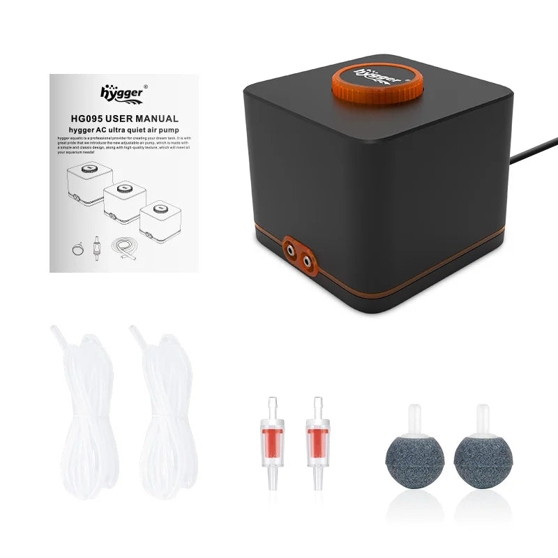 Hygger Dual Pro Aquarium Air Pump