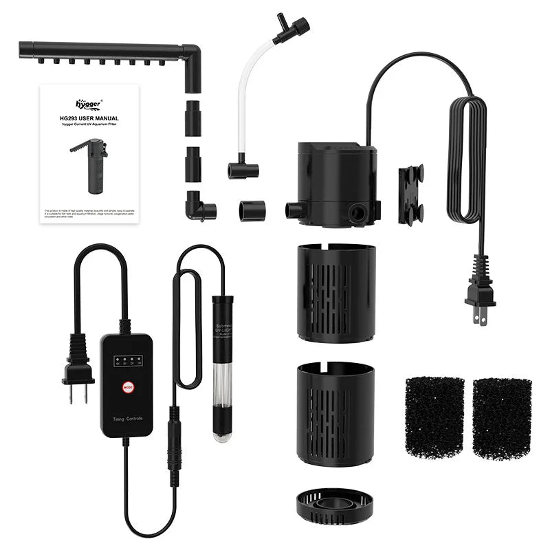 Hygger Current UV Aquarium Filter
