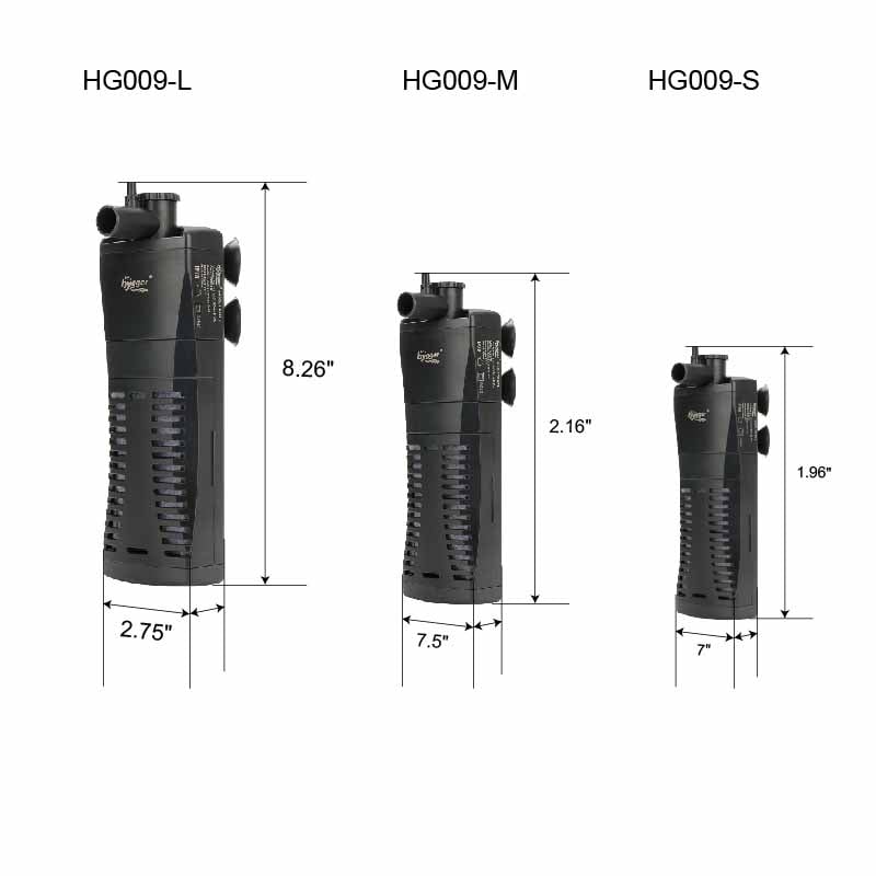 Hygger Internal Aquarium Canister Filter