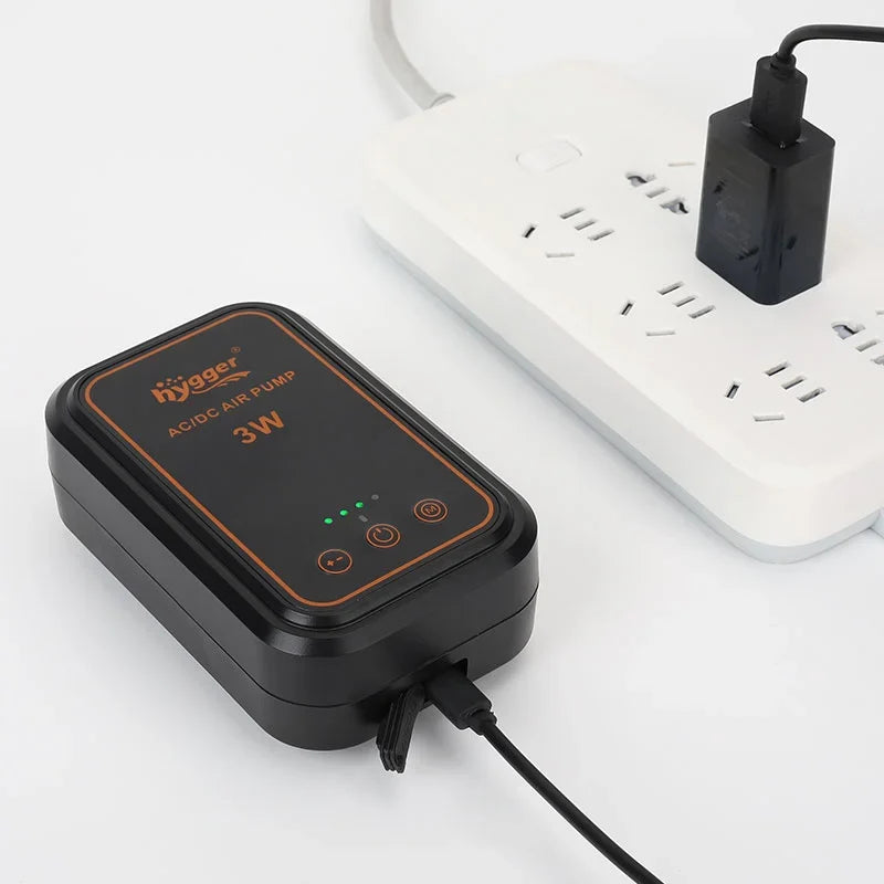 Hygger Rechargeable AC Air Pump