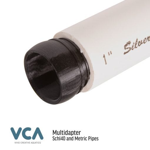 VCA Multidapter 2530-100 - 25-30mm pipe socket to 1in Modular Hose Adapter