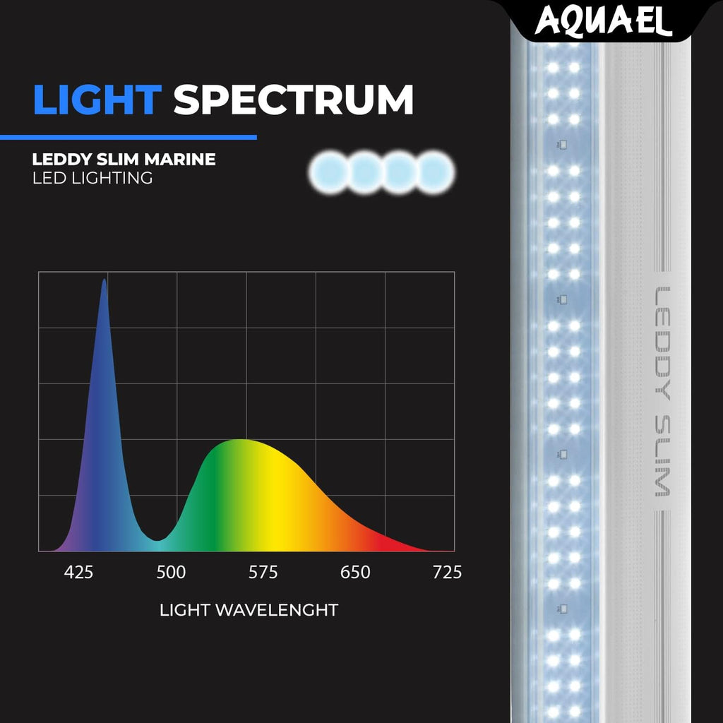 Aquael LEDDY SLIM 36w Marine LED Fixture 40-48"