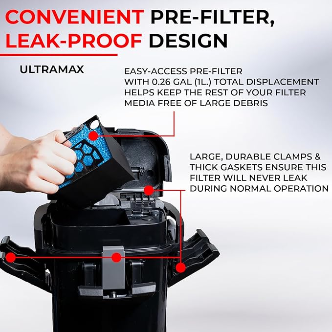 Aquael Ultramax 1500 Canister Filter