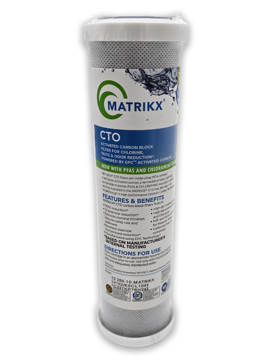 MATRIKX CTO Carbon Cartridge 2.5"x 10" - 5 Micron