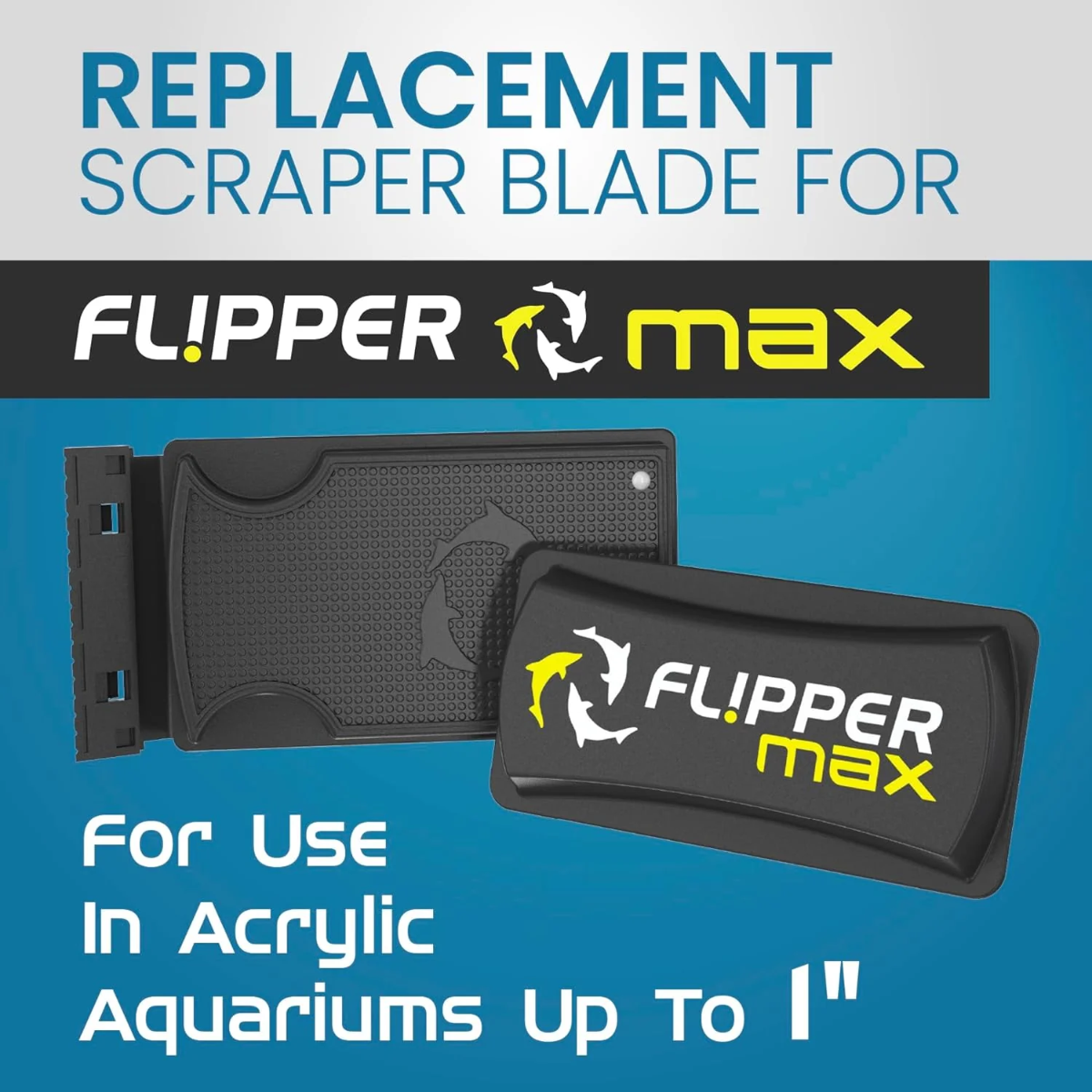 Flipper MAX ABS Replacement Blades Straight Edge - 5 Pack