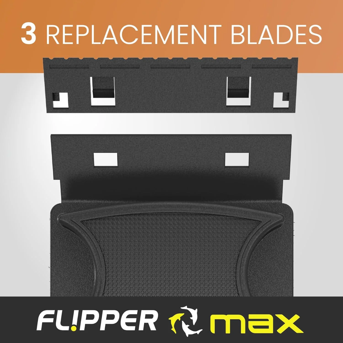 Flipper MAX ABS Replacement Blades Straight Edge - 5 Pack