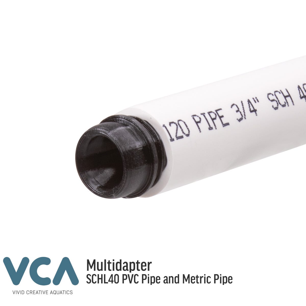 VCA Multidapter 2025-50 - 20-25mm pipe socket  to 1/2in Loc-Line Adapter