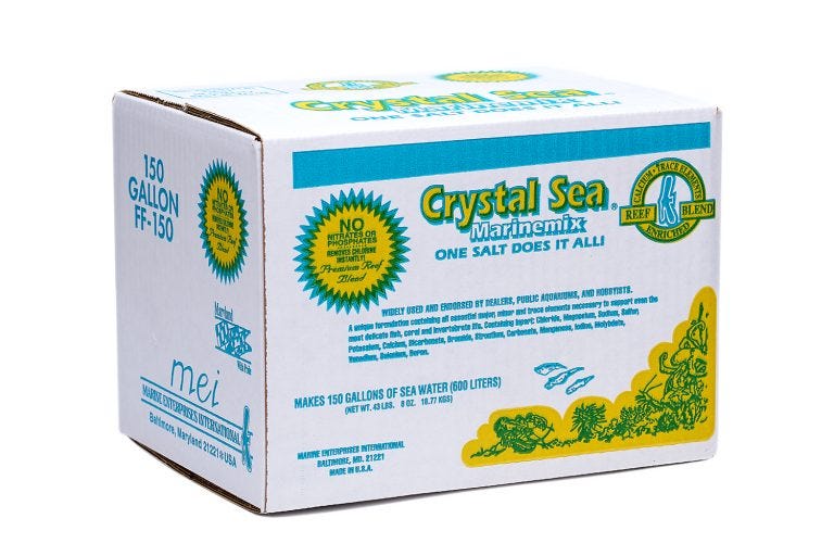 Crystal Sea 150 Gal Mix - 76 Cases Pallet
