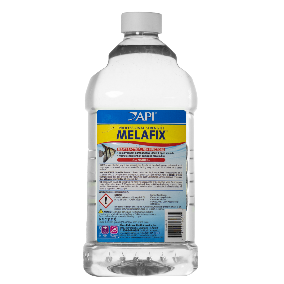 API Melafix Freshwater Fish Bacterial Infection Remedy 64 Oz Bottle
